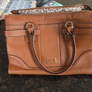 GUESS Women's Brown Purse - Leopard Print Interior